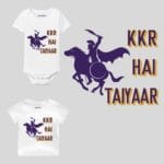 KKR Hai Tayyar Stated baby outfit