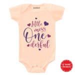 Little Miss One Derful Baby Wear