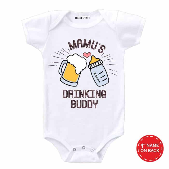 Mamu's Drinking Buddy Onesie