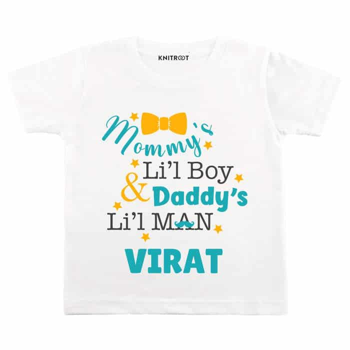Mommy's Li'l Boy & Daddy's Li'l Man Tshirt