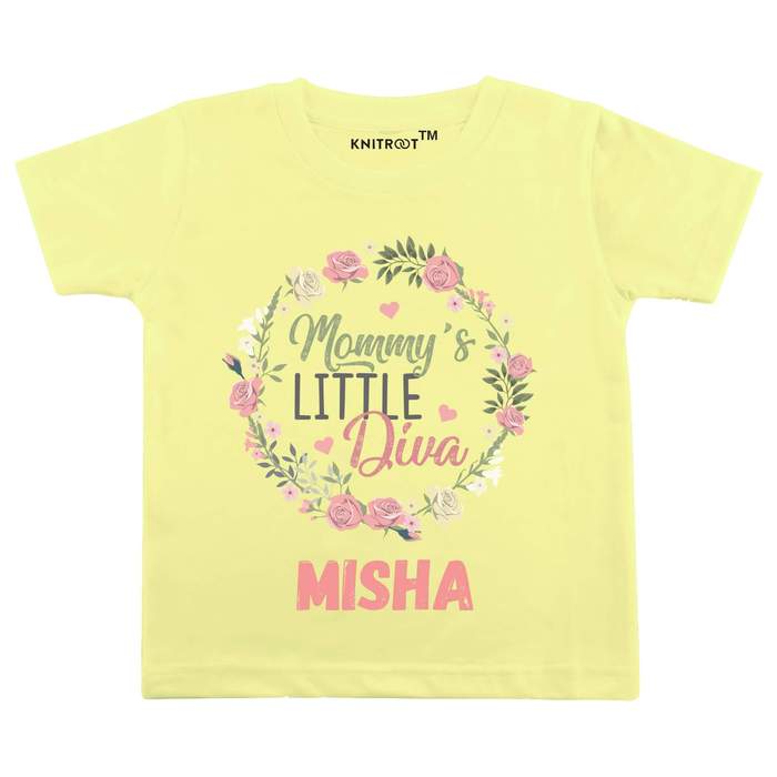Mommy's Little Tshirt (Yellow)