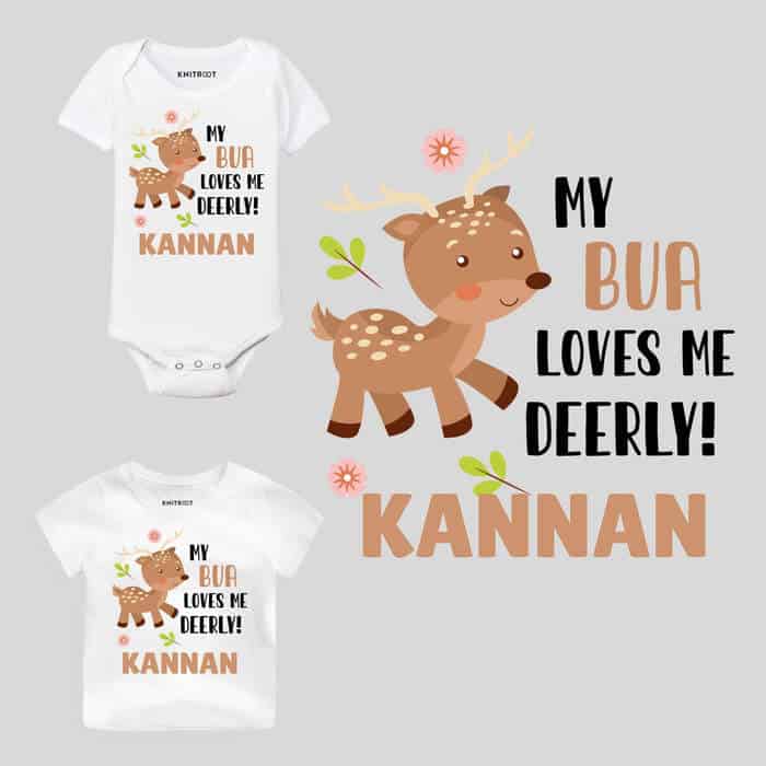 My Bua Loves Me Deerly! Baby Wear