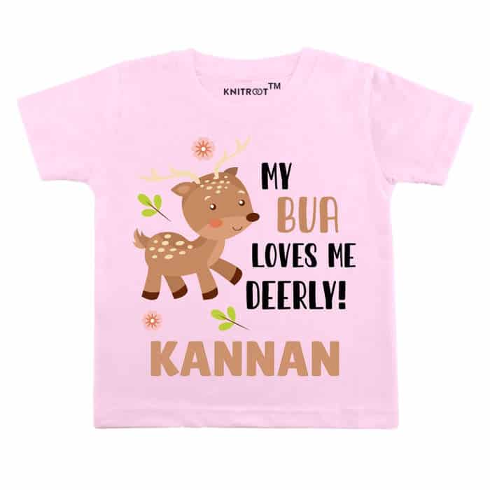 My Bua Loves Me Deerly! Tshirt (Pink)