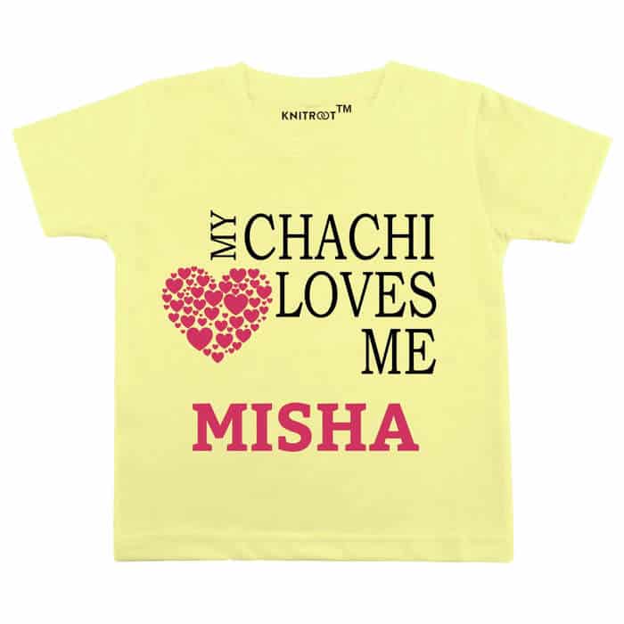 My Chachi Loves Me T-shirt (Yellow)