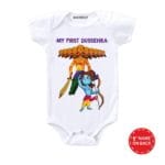 My First Dussehra Design Baby Wear