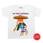 My First Dussehra Design Baby Wear