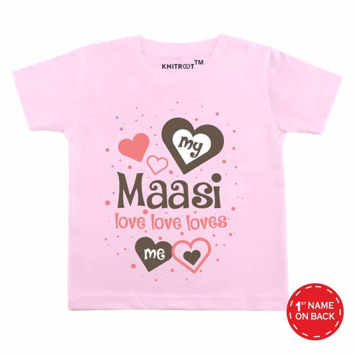 My Maasi Love Love Loves Me Tshirt (Pink)