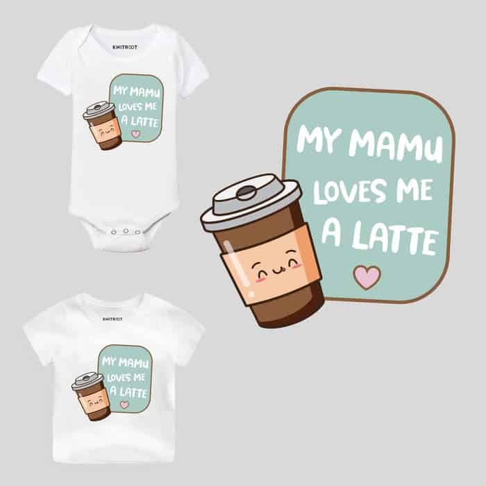 My Mamu Loves Me A Lattie Baby Outfit