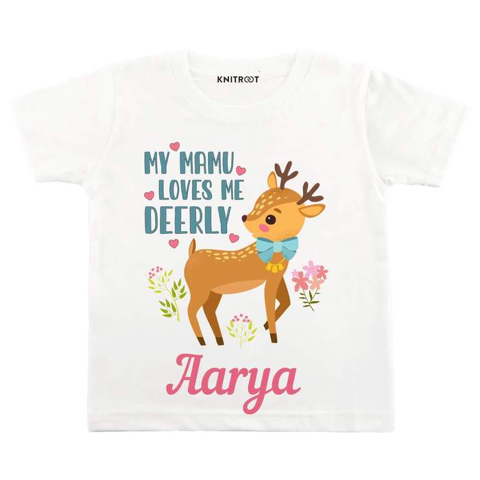My Mamu Loves Me Deerly T-shirt