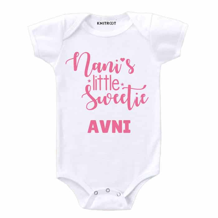 Nani's Little Sweetie Onesie