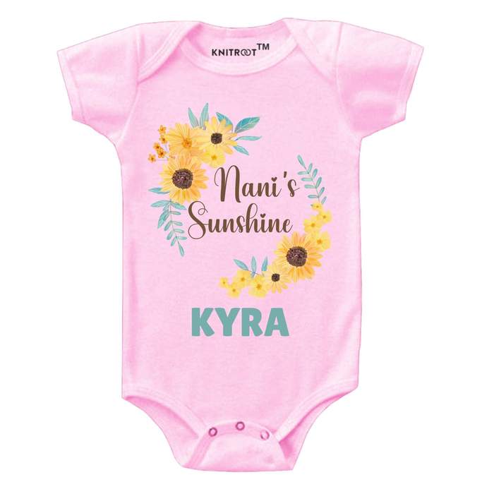 Nani's Sunshine Onesie (Pink)