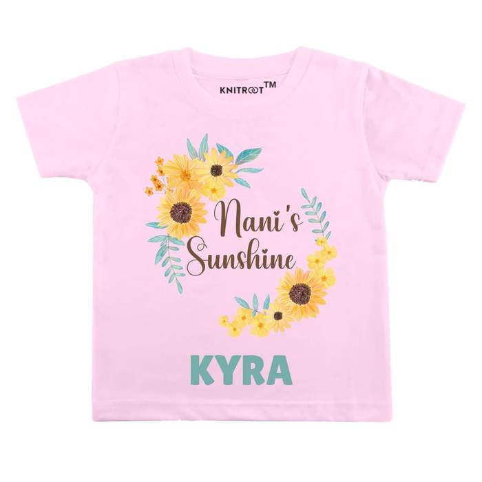 Nani's Sunshine Tshirt (Pink)