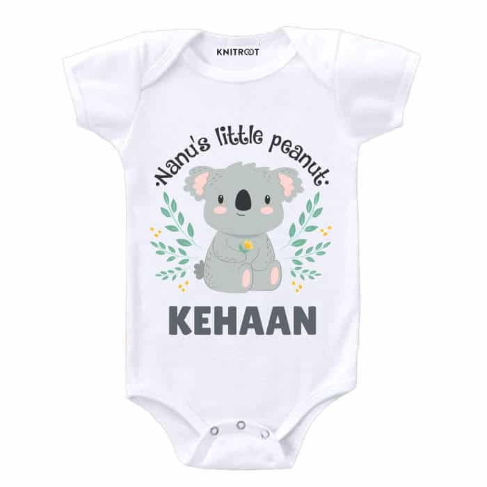 Nanu's Little Peanut Onesie