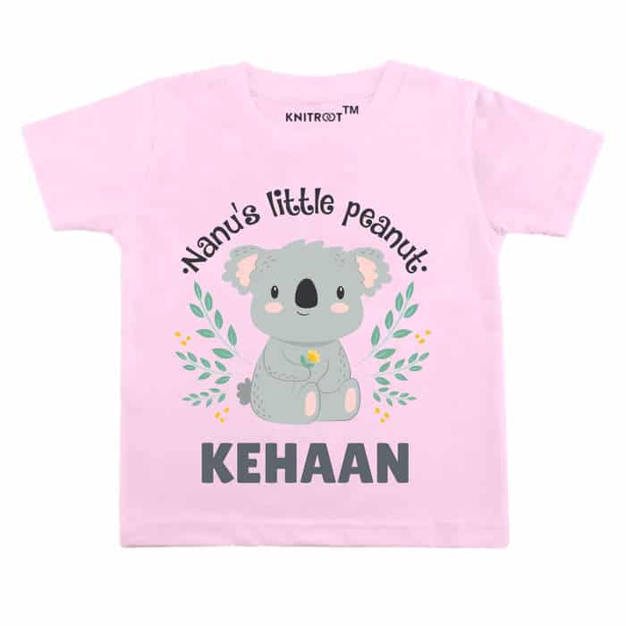 Nanu's Little Peanut Tshirt (Pink)
