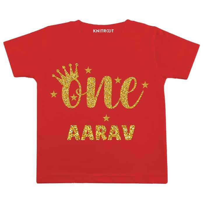 One Design T-Shirt (Red) glitter outfit