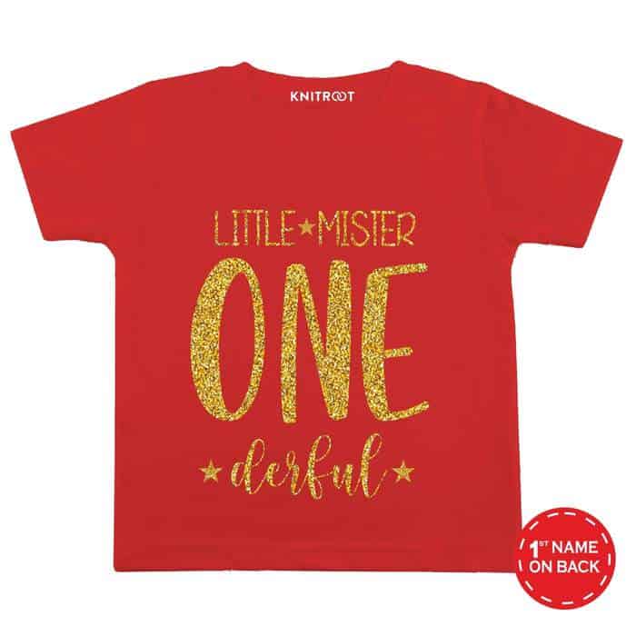One Month Derful T-shirt (Red)