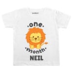 Happy One Month Birthday Outfit