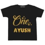 happy one year baby t shirt