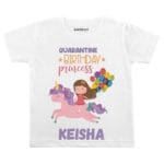 Quarantine Birthday Princess Baby Outfit