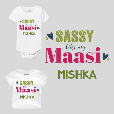 Sassy Like My Maasi Baby Wear