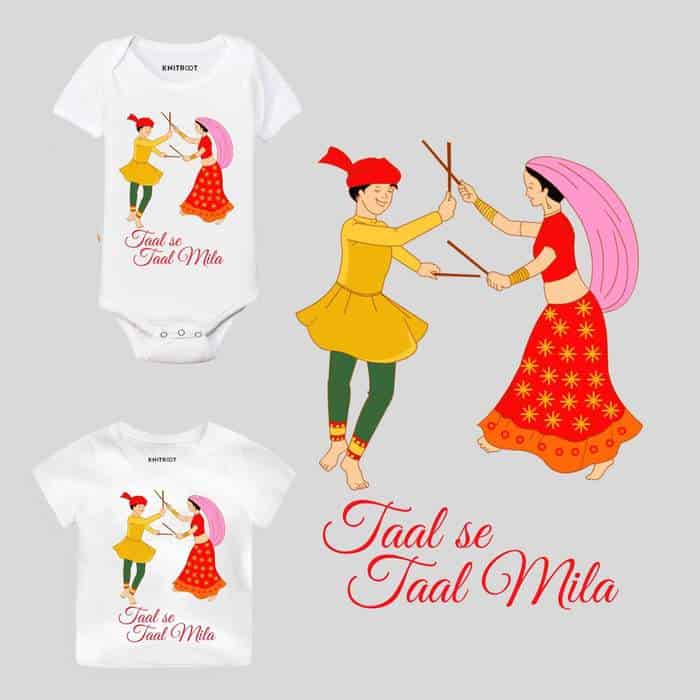 Taal Se Taal Mila Baby Wear garba outfit