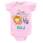 This Cute Little Monkey Turn… Half Baby Clothes