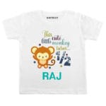 This Cute Little Monkey Turn… Half Baby Clothes