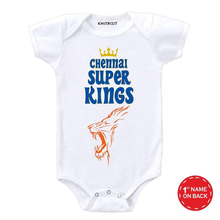 chennai super kings baby romper for IPL