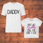 custom outfit dad daughter combo tees