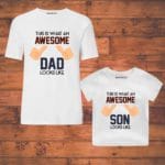 dad son combo tees