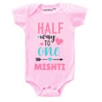 Half Way To One Baby Clothes