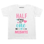 Half Way To One Baby Clothes