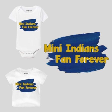 Mini Indians T Shirt For Kids