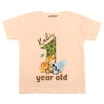 1 Year Animals Theme TEES