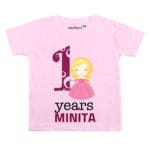 1 Year Princess Theme TEES