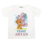 1 Year Teddy Theme TEES