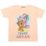 1 Year Teddy Theme TEES