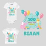 100 Days Old Today Baby Wear