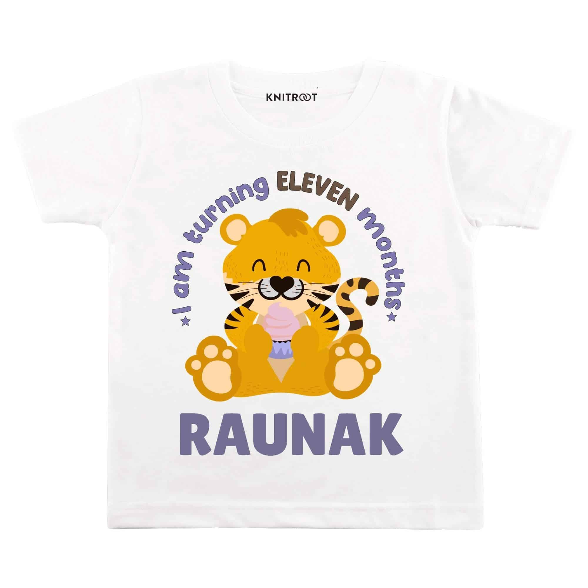 11 Months Tiger T-shirt