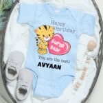 Happy Birthday Super Dad Baby Wear