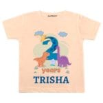 2 Years Dinosaur Theme TEES