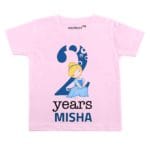2 Years Princess Theme TEES
