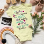 Happy Birthday World Best Daddy Baby Wear