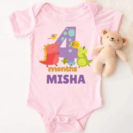 4 months baby birthday