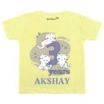 3 Years Cat Theme TEES