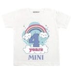 4 Years Rainbow Theme TEES