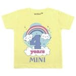 4 Years Rainbow Theme TEES