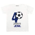 4 Years Sport Theme TEES