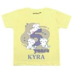 5 Years Cat Theme TEES
