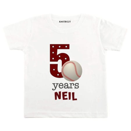 5 Years Sport Theme TEES